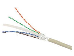 LUNSENTLS 6F4P 6类4对单膜屏蔽双绞线电缆与双绞线产品图片1